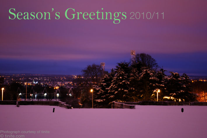 seasons greeting 2010/2011